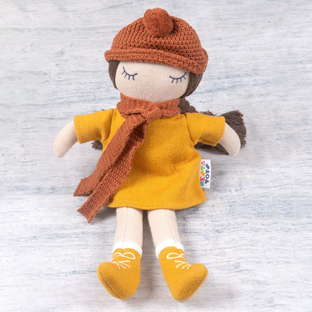 Doll, soft toy doll, plush toy doll, doll for girls, soft toy for babies, doll for babies, buy doll online, cotton dolls