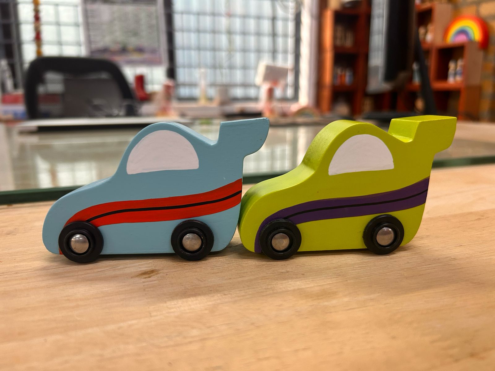 NESTA TOYS - Wooden Car (6 Pcs)