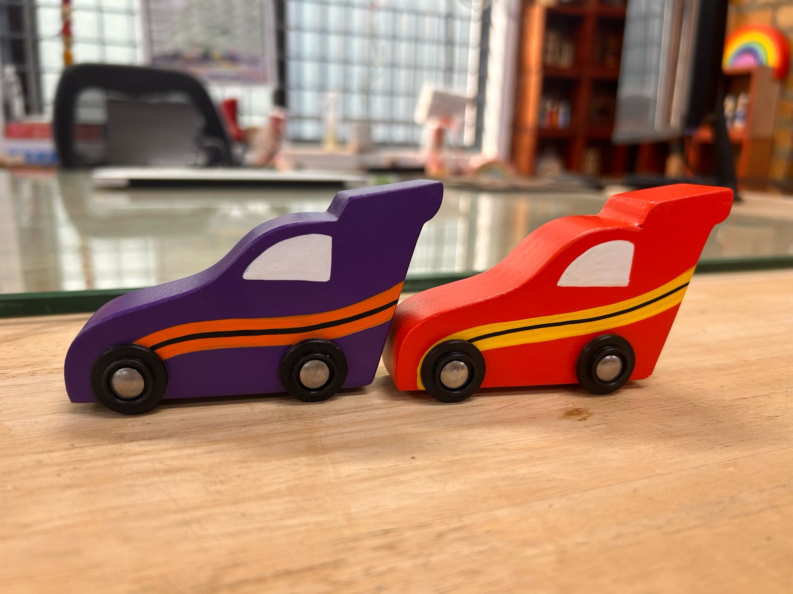 NESTA TOYS - Wooden Car (6 Pcs)