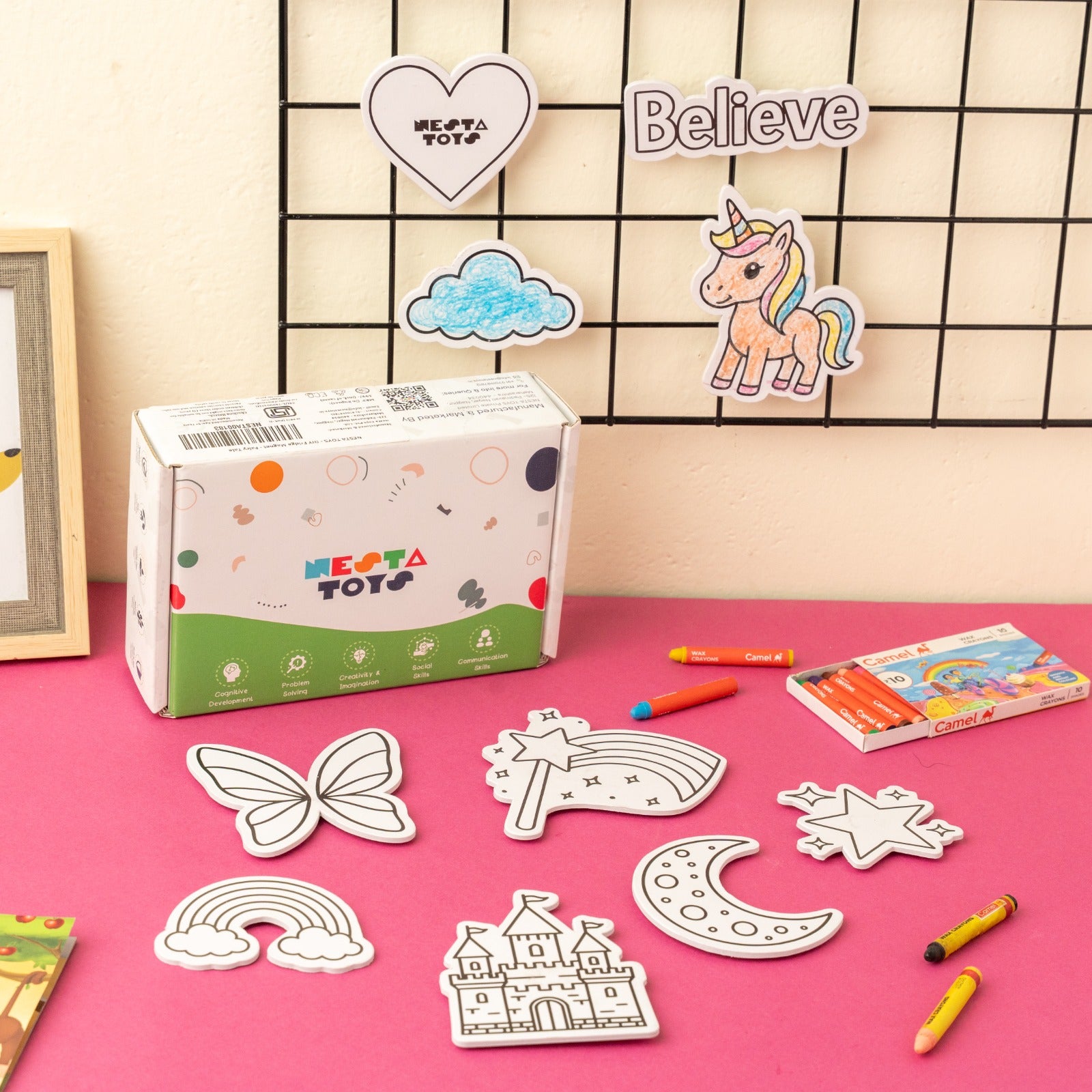 DIY Fridge Magnet - Unicorn