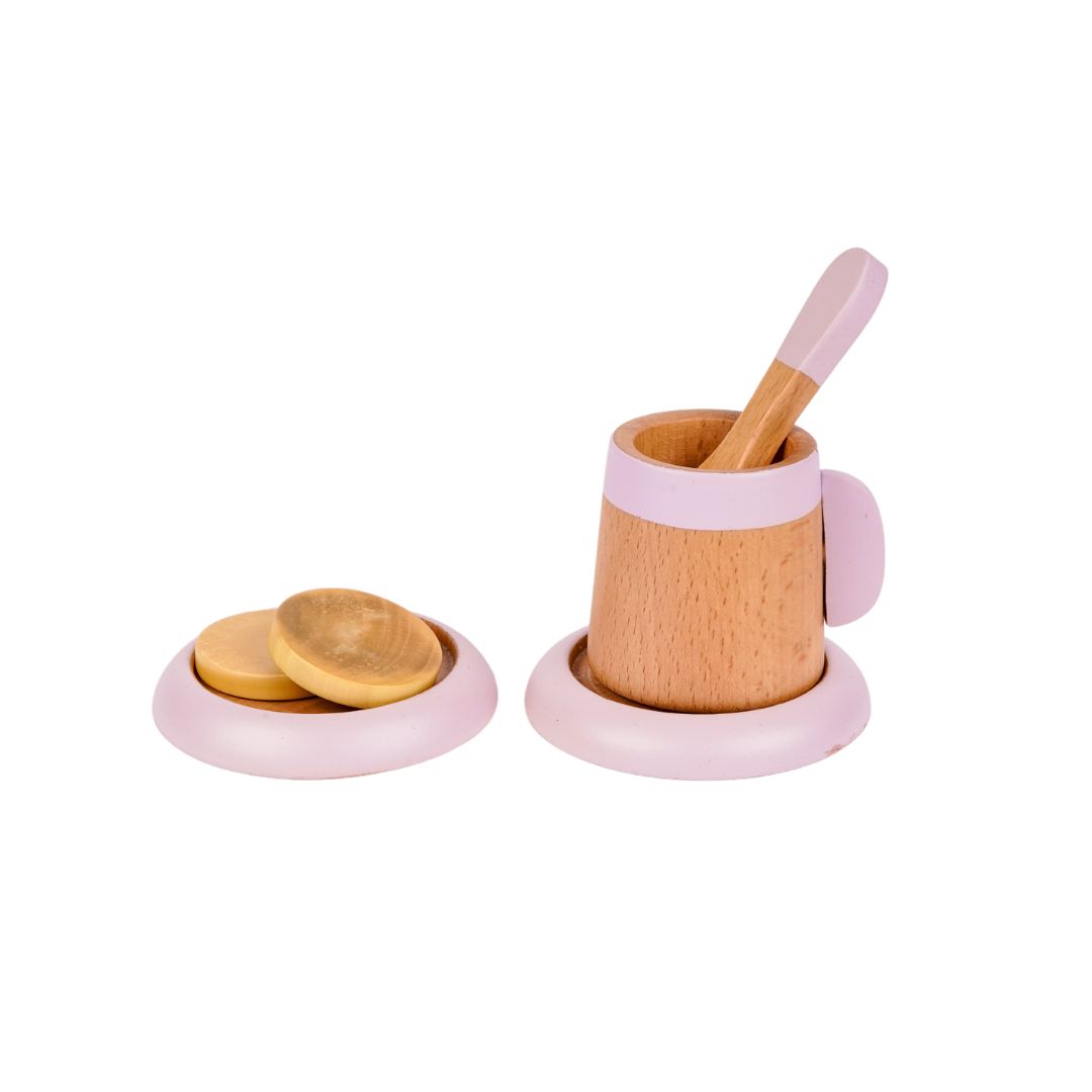 Montessori Wooden toys, toys for babies, Wooden Tea Set, Pretend Play Food Sets, kitchen toys, montessori toys, channapatna toys, toy manufacturer,  toys for girls,  toys for boys, nesta toys