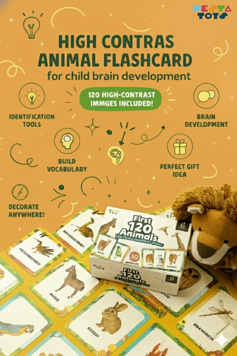 Animal Flashcards (120 Pictures)