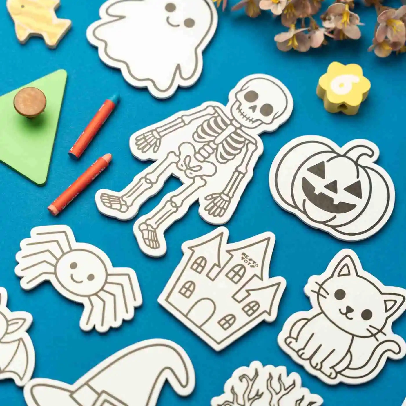 NESTA TOYS - DIY Haunted House Fridge Magnets 