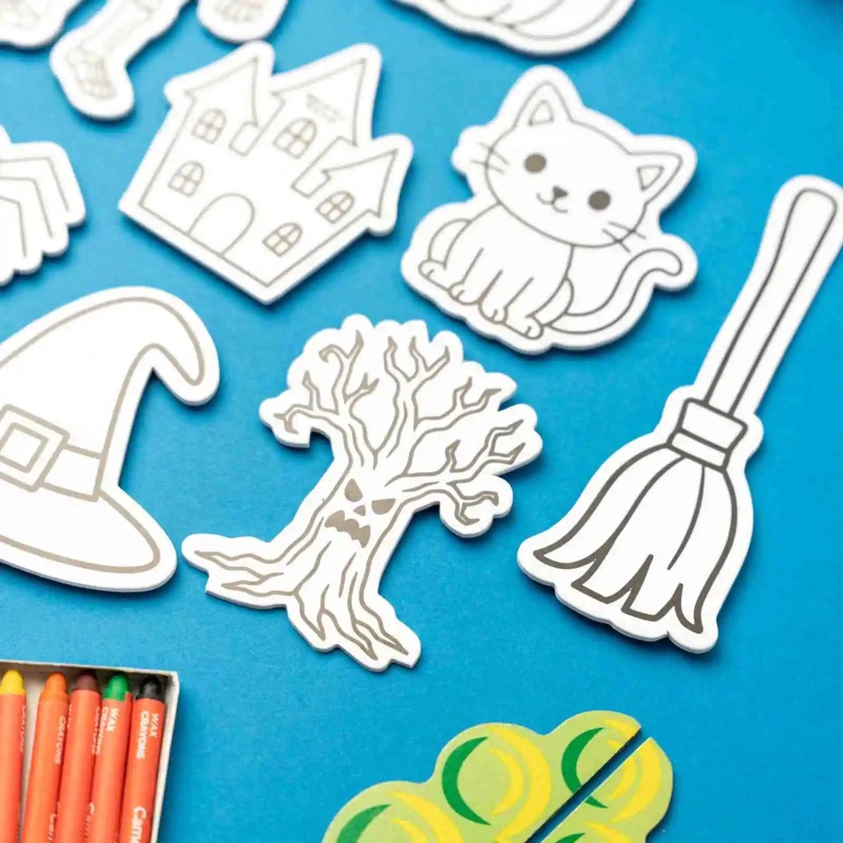 DIY Fridge Magnet - Haunted House - NESTA TOYS
