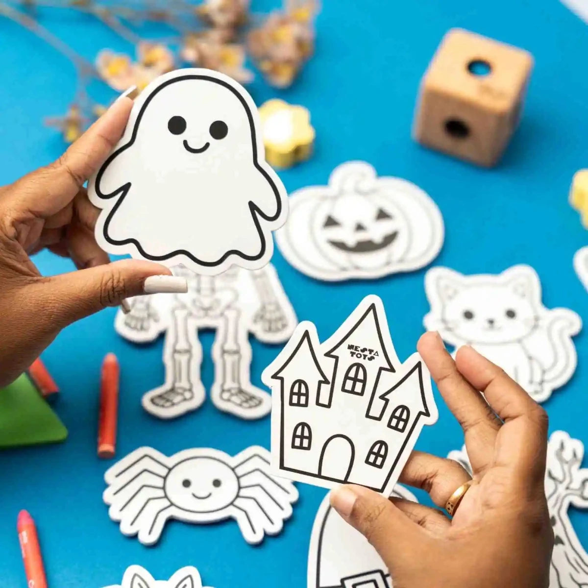 DIY Fridge Magnet - Haunted House - NESTA TOYS