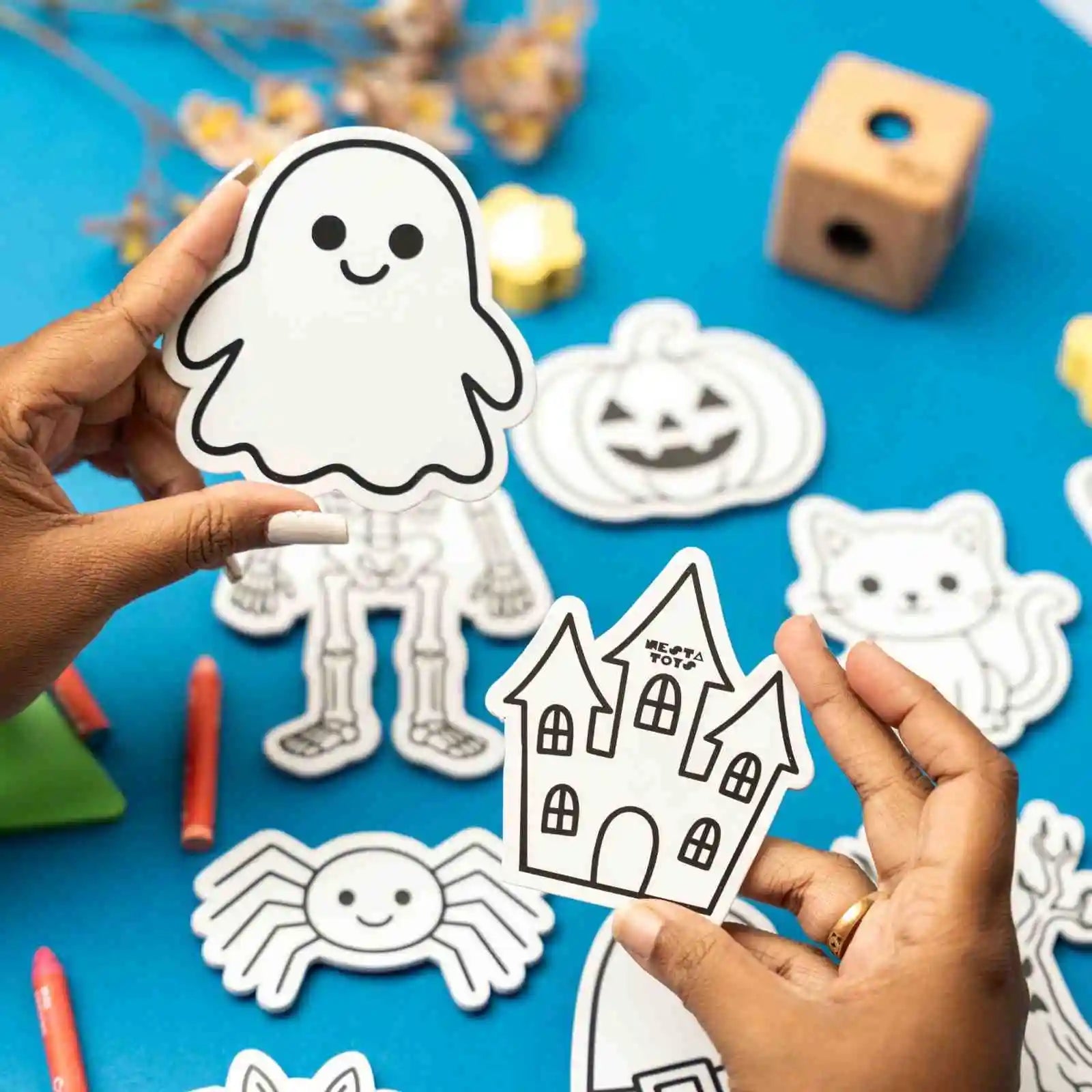 NESTA TOYS - DIY Haunted House Fridge Magnets 