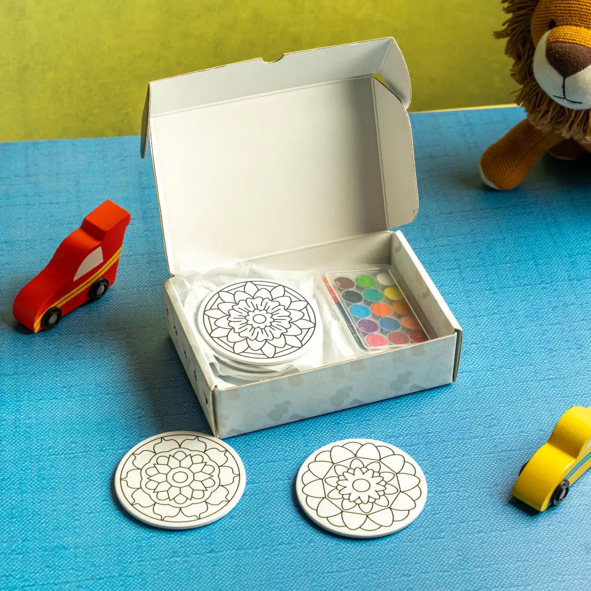 DIY Fridge Magnet - Mandala Art