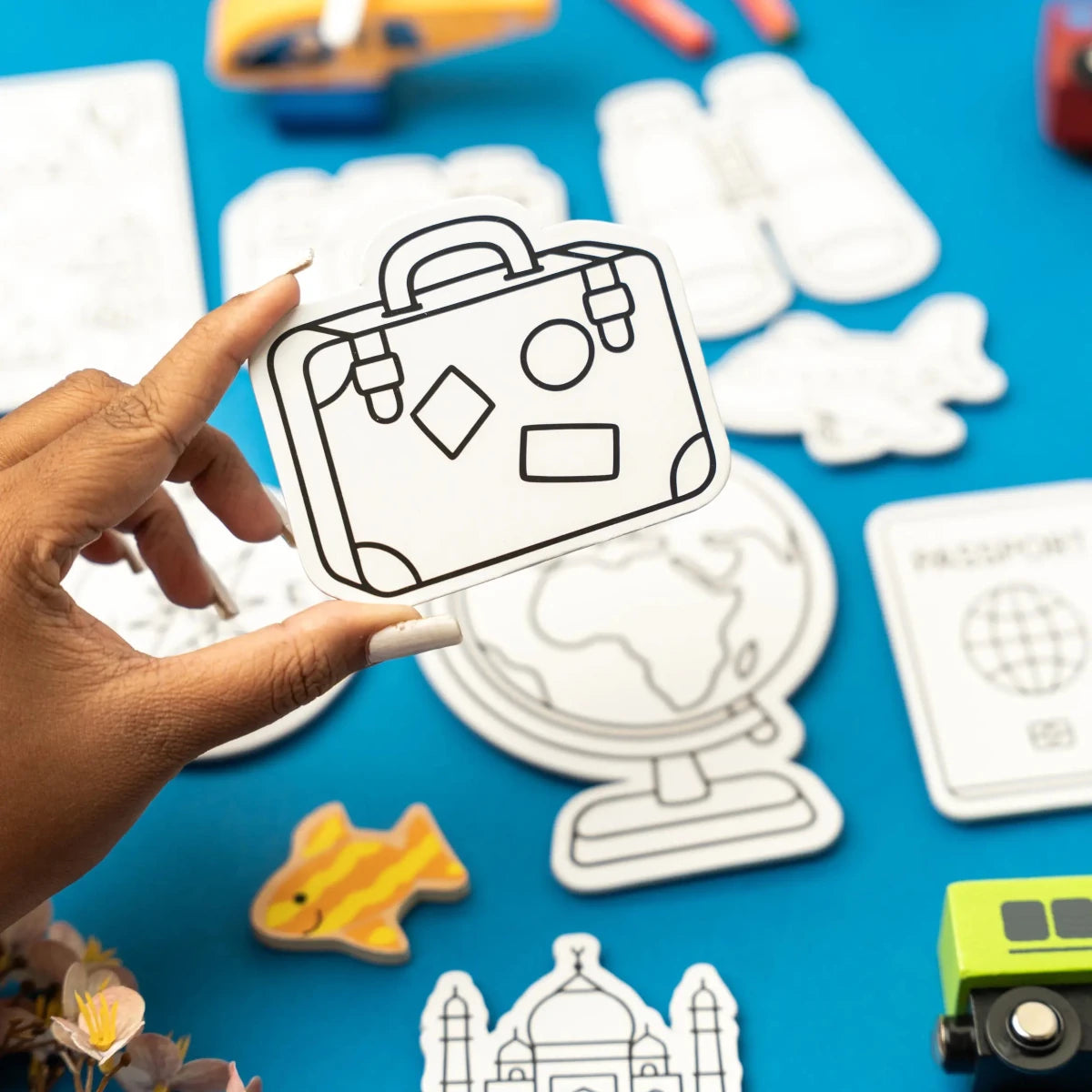 DIY Fridge Magnet - World Explorer - NESTA TOYS