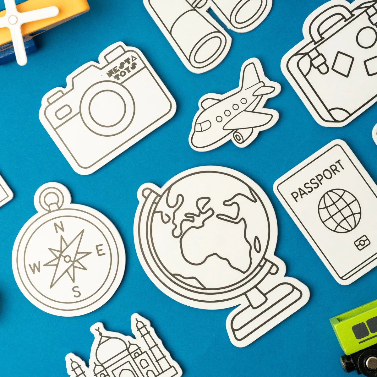 DIY Fridge Magnet - World Explorer - NESTA TOYS