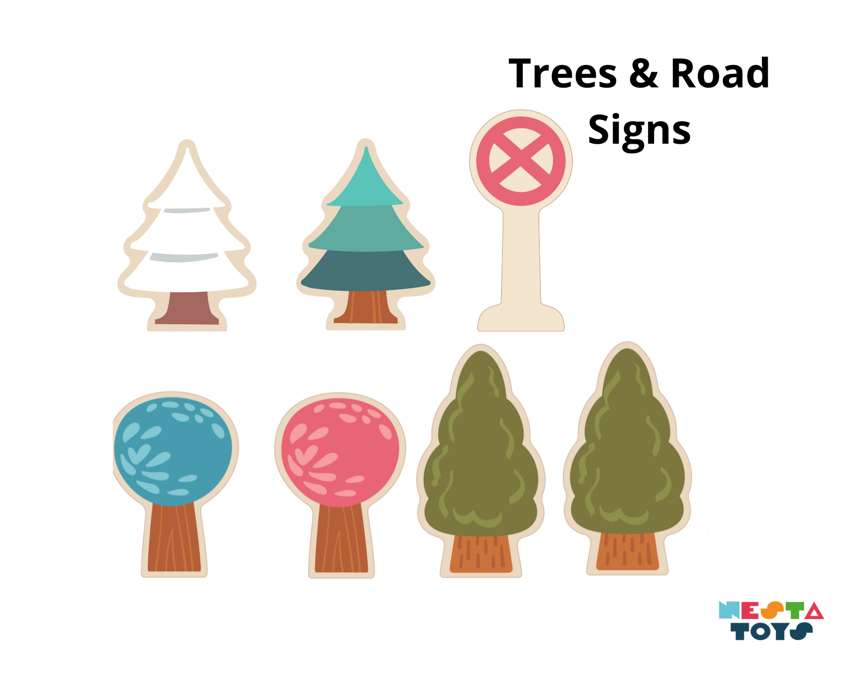 Wooden city building blocks toy set with 115 colorful eco-friendly pieces including buildings, vehicles, trees, and road signals for kids creative play