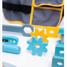 Load image into Gallery viewer, nesta toys, wooden toys, construction toy set, buy wooden toys online, tool kit toy, tool kit for kids, construction toys for kids, buy toys online, Montessori toys, toys for boys, toys for girls, gift ideas for kids, waldorf toys 
