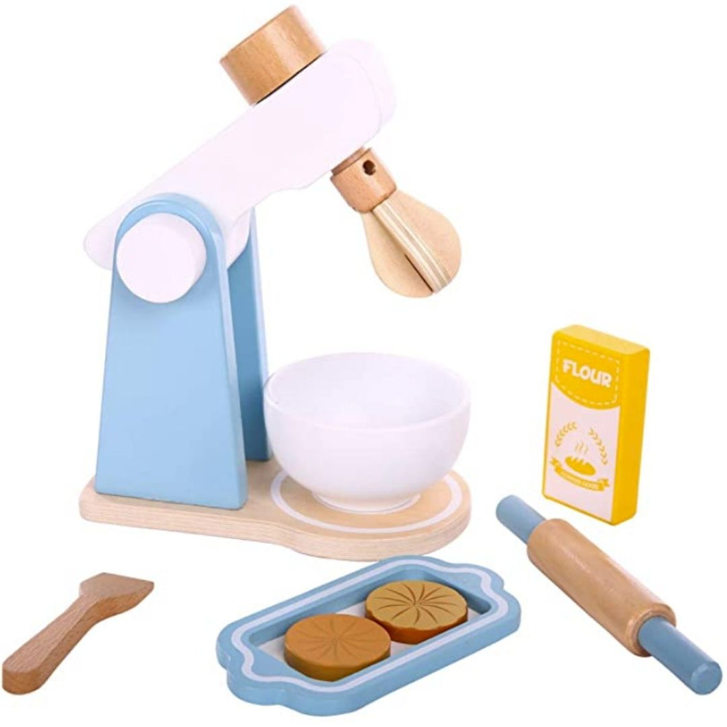 Nesta Toys Wooden Cookie Blender Set | Pretend Play Kitchen Blender Set for Kids, buy role play toys, Montessori toys