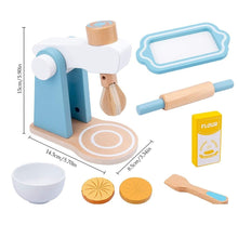 Load image into Gallery viewer, Nesta Toys Wooden Cookie Blender Set | Pretend Play Kitchen Blender Set for Kids, buy role play toys, Montessori toys 
